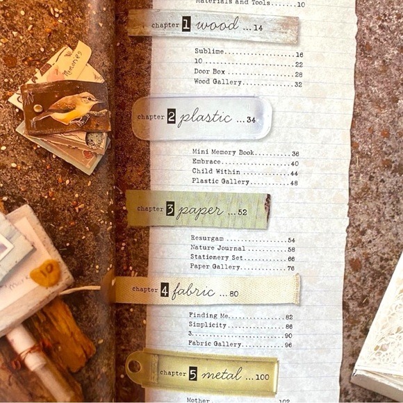 The Elemental Journal by Tammy Kushnir | Mixed Media Art Book DIY Crafting Ideas - Picture 3 of 11